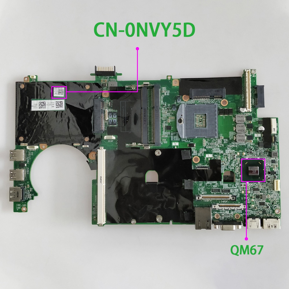 CN-0NVY5D 0NVY5D NVY5D PGA-988B QM67 Dell Preci..